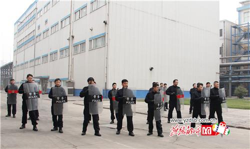 燕赵都市网：emc易倍体育举办警卫人员应对突发事件汇报演练(图)