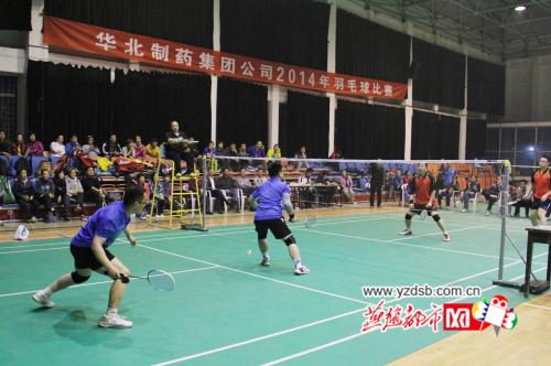 燕赵都市网：响应全民健身 emc易倍体育举办2014年羽毛球赛(图)