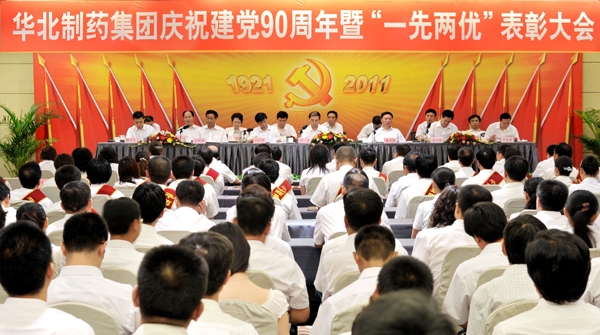 emc易倍体育集团召开庆祝建党90周年暨“一先两优”表彰大会